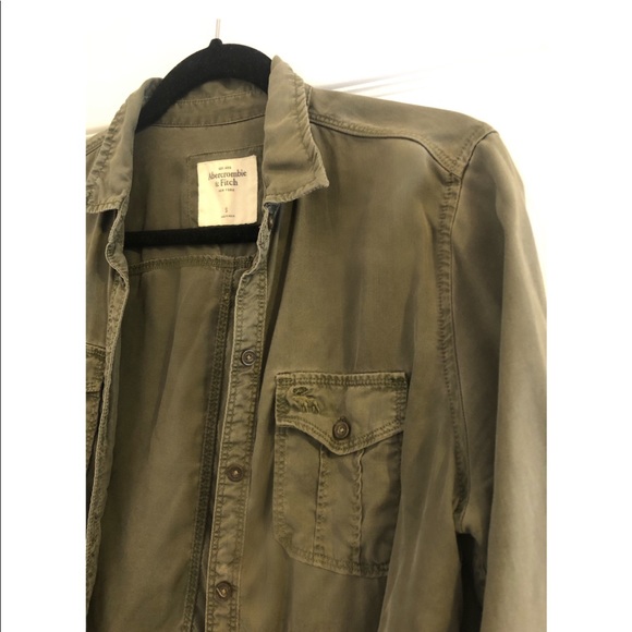 Army Green Lightweight Jacket - Picture 2 of 3